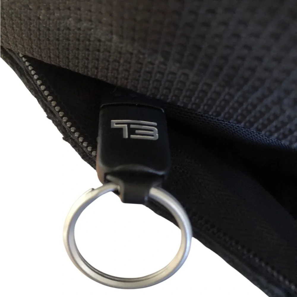 TUMI T3 Lexus Apex Travel Carry On Shoulder Bag  Black / Grey Bag 64155STA
